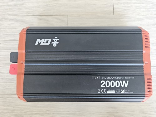 MD홍 12V2000W순수 정형파 인버터